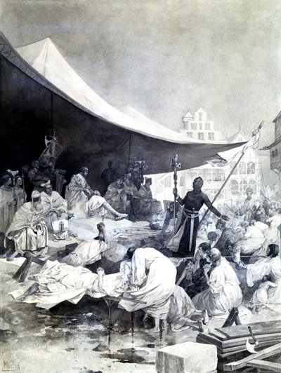 Risti, 1900-1939 tekijältä Alphonse Mucha