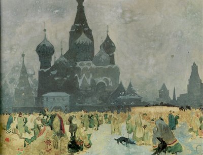 Venäjän maaorjien vapautus -tutkimus slaavien eeposelle, 1914 tekijältä Alphonse Mucha