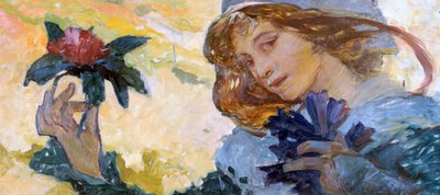 Nimetön, 1880-1930 tekijältä Alphonse Mucha