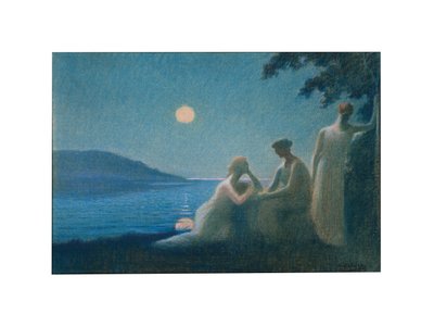 Kuusäteen alla, noin 1895 tekijältä Alphonse Osbert