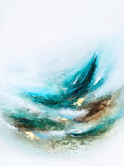 Fluid Teal Gold tekijältä Alyson Storms
