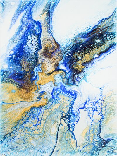 Kultaisen sininen virta tekijältä Alyson Storms