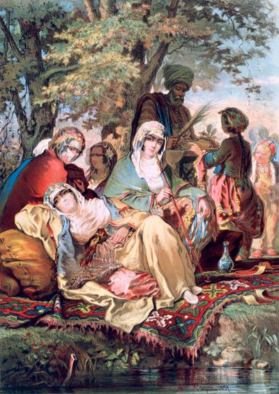 Harim, 1857 tekijältä Amadeo Preziosi