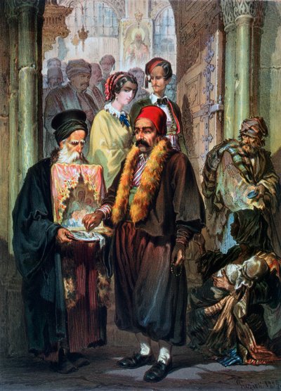 Nimetön, 1857 tekijältä Amadeo Preziosi