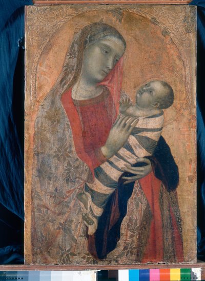 Madonna ja lapsi, 1320-23 tekijältä Ambrogio Lorenzetti