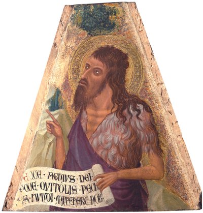 Pyhä Johannes Kastaja tekijältä Ambrogio Lorenzetti