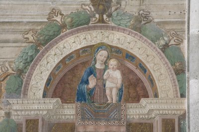 Maton Madonna (Madonna maton) tekijältä Ambrogio da Fossano (c.1460 1523)