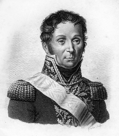 François Etienne Kellermann Fils (1770-1835), ratsuväen kenraali. teoksessa ”Muotokuvia ranskalaisista kenraaleista ranskalaisten voittojen ja valloitusten jälkeen”. Kaiverrus Ambroise Tardieu 1818. Stella Collection. tekijältä Ambroise Tardieu