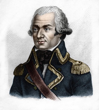 Kenraali Dumouriez.Charles François du Périer, dit du Périer du Mourier sitten Dumouriez Ranskan kenraali (1739-1823).- julkaisussa Ranskalaisten kenraalien muotokuvia ranskalaisten voittojen ja valloitusten jälkeen. Kaiverrus Ambroise Tardieu 1818. Stella tekijältä Ambroise Tardieu