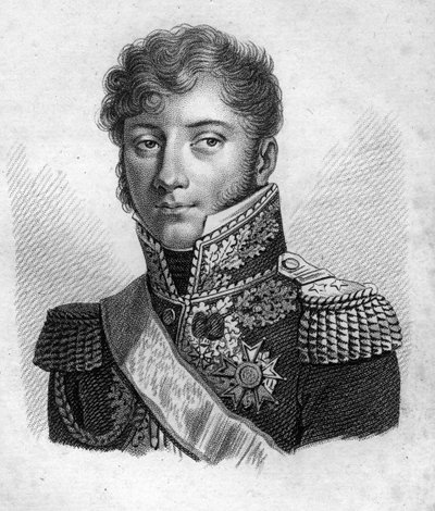 Montholonin kenraali. Charles Tristan, Montholonin kreivi Kenraali français (1783-1853). julkaisussa "" Ranskalaisten kenraalien muotokuvia ranskalaisten voittojen ja valloitusten jälkeen"". Kaiverrus Ambroise Tardieu 1818. Stella Collection. tekijältä Ambroise Tardieu