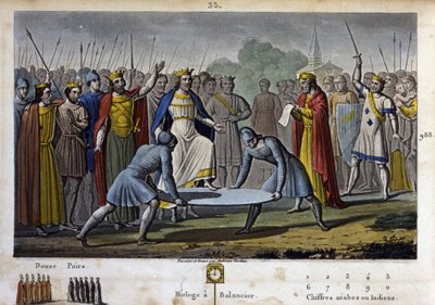 Hugues Capet (v. 941 - 996) valittiin Ranskan kuninkaaksi (vuonna 987) yksimielisellä suostumuksella (lähinnä Gerbert d