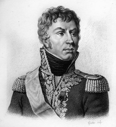 Jean Louis Ebenezer REYNIER (1771-1814) - "Ranskalaisten kenraalien muotokuvia ranskalaisten voittojen ja valloitusten jälkeen". Kaiverrus Ambroise Tardieu 1818. Stella Collection. tekijältä Ambroise Tardieu