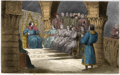 Philip V (1294-1322) Tall ja osavaltiot-kenraali torjuvat Jeanne II:n (Salicin laki) väitteet - Philippe V dit "" Le Long"" (1294-1322) - Valtiot-Generaux, kutsuttiin Louvreen, julisti Philip V:n kuninkaaksi ja sulki kruunun ulkopuolelle hänen veljentyttär tekijältä Ambroise Tardieu
