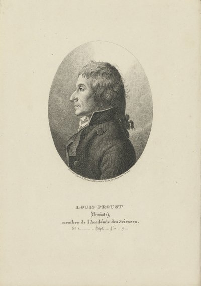 Joseph Louis Proustin muotokuva 1754-1826, n. 1800. tekijältä Ambroise Tardieu