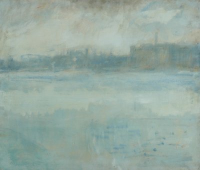 Thames Grosvenor Roadin taiteilijatalosta tekijältä Ambrose McEvoy
