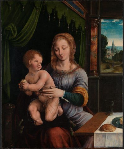 Madonna ja lapsi tekijältä Ambrosius (attr. to) Benson