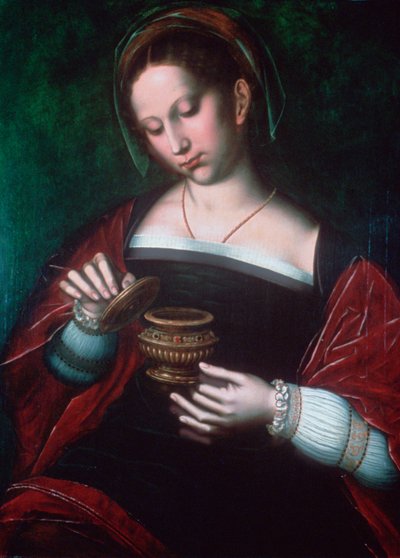Maria Magdaleena, 1500-1550 tekijältä Ambrosius Benson