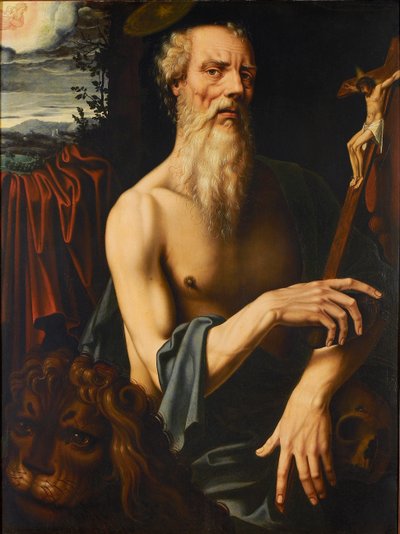 Saint Jerome, 1500-luvun ensimmäinen puolisko.. tekijältä Ambrosius Benson
