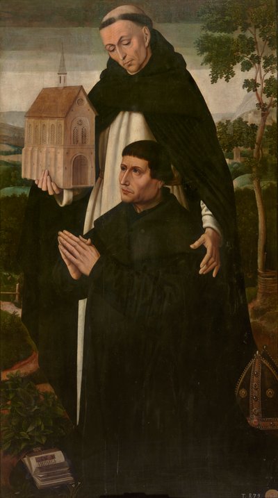 St Thomas ja lahjoittaja tekijältä Ambrosius Benson