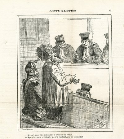 Kuva Chamista (1819-1879) Le Charivarissa tekijältä Amédée de Noé