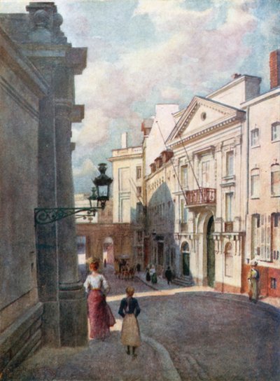Rue de Namur, Bryssel (värilitra) tekijältä Amedee (after) Forestier