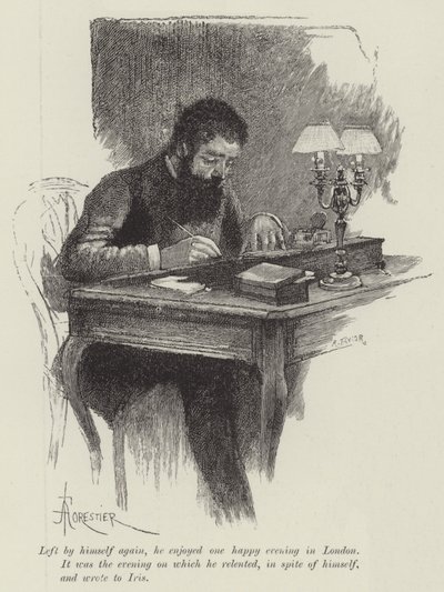 Sokea rakkaus, kirjoittanut Wilkie Collins tekijältä Amedee Forestier