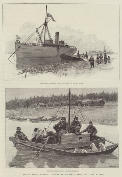 Thamesista Siperiaan tekijältä Amedee Forestier