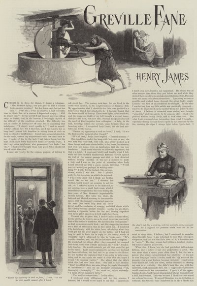 Greville Fane, kirjoittanut Henry James tekijältä Amedee Forestier