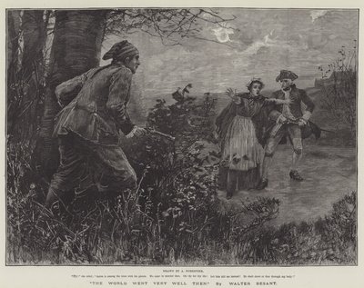 Maailma meni hyvin silloin, kirjoittanut Walter Besant tekijältä Amedee Forestier