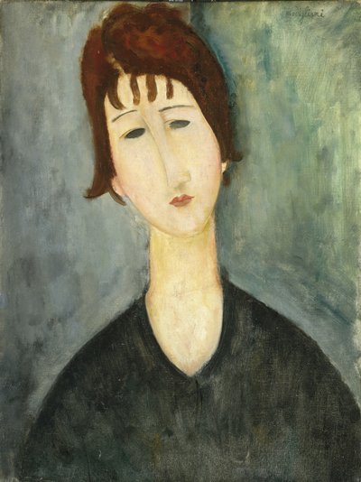 Nainen, 1917-20 tekijältä Amedeo Modigliani