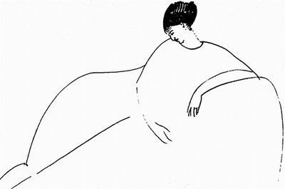 Anna Ekmatova, ೧೯೧೧ tekijältä Amedeo Modigliani