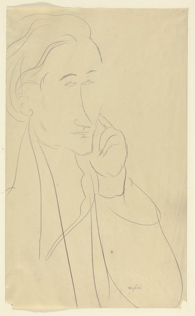 Zborowskin rintakuva tekijältä Amedeo Modigliani
