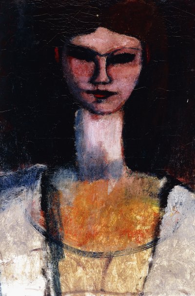 Nuoren naisen rintakuva; Nuoren naisen rintakuva, n. 1910-1911 tekijältä Amedeo Modigliani