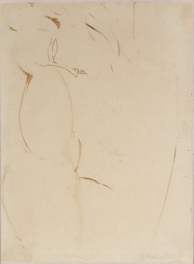 Cariatide tekijältä Amedeo Modigliani
