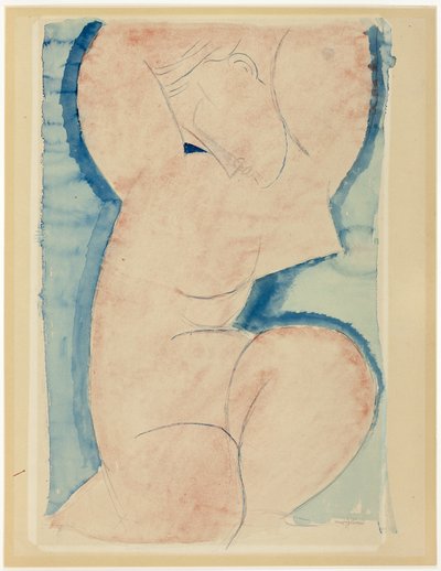 Caryatid tekijältä Amedeo Modigliani
