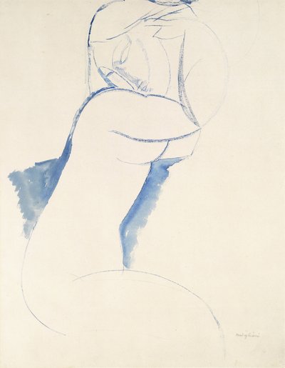 Caryatide, n. 1913 tekijältä Amedeo Modigliani