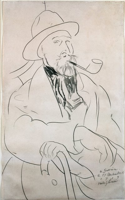Charles Guerin. Charles Guerinin muotokuva tekijältä Amedeo Modigliani