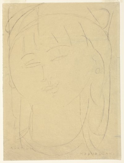 Anatolian johtaja tekijältä Amedeo Modigliani