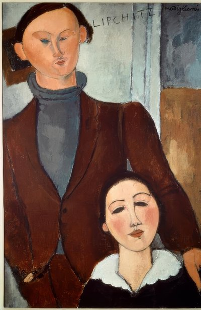 Jacques Lipchitz ja hänen vaimonsa tekijältä Amedeo Modigliani