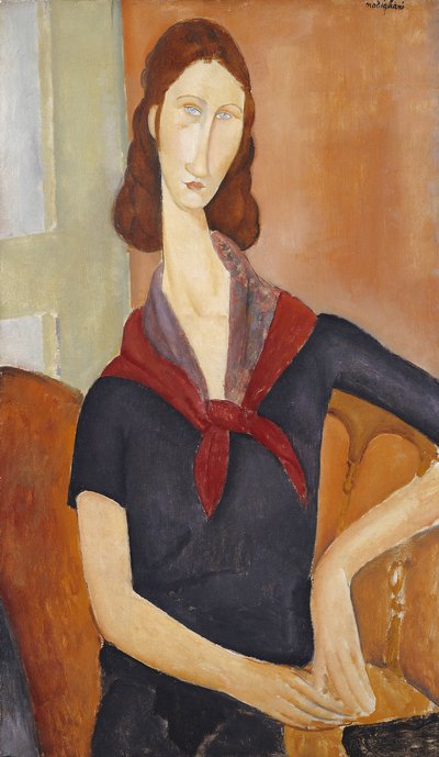 Jeanne Hebuterne tekijältä Amedeo Modigliani