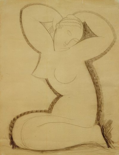 Karyatide tekijältä Amedeo Modigliani