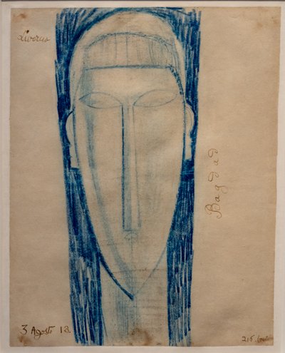 Pää tekijältä Amedeo Modigliani
