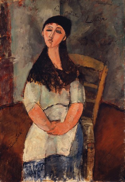 Pikku Louise, 1915 tekijältä Amedeo Modigliani