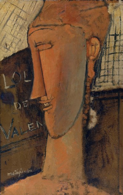 Lola Valenciasta, 1915 tekijältä Amedeo Modigliani