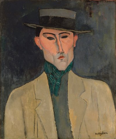 Mies hatussa tekijältä Amedeo Modigliani