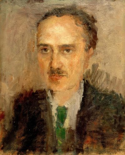 Mies viikset tekijältä Amedeo Modigliani
