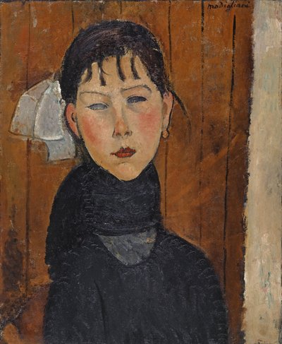 Marie (Marie, kansan tytär), 1918 tekijältä Amedeo Modigliani