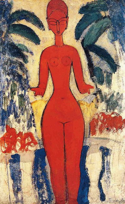Alaston Seisominen tekijältä Amedeo Modigliani