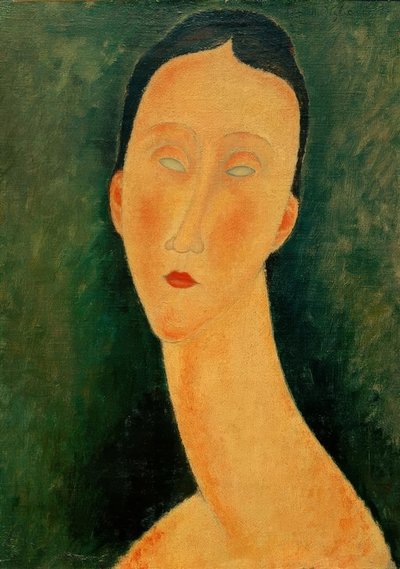 Porträt einer Frau (Lunia) tekijältä Amedeo Modigliani