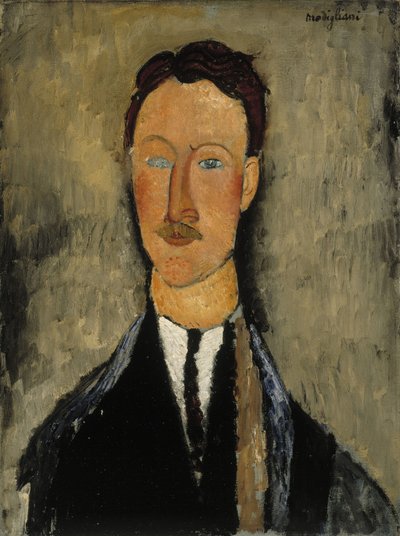 Léopold Survagen muotokuva 1879-1968 tekijältä Amedeo Modigliani